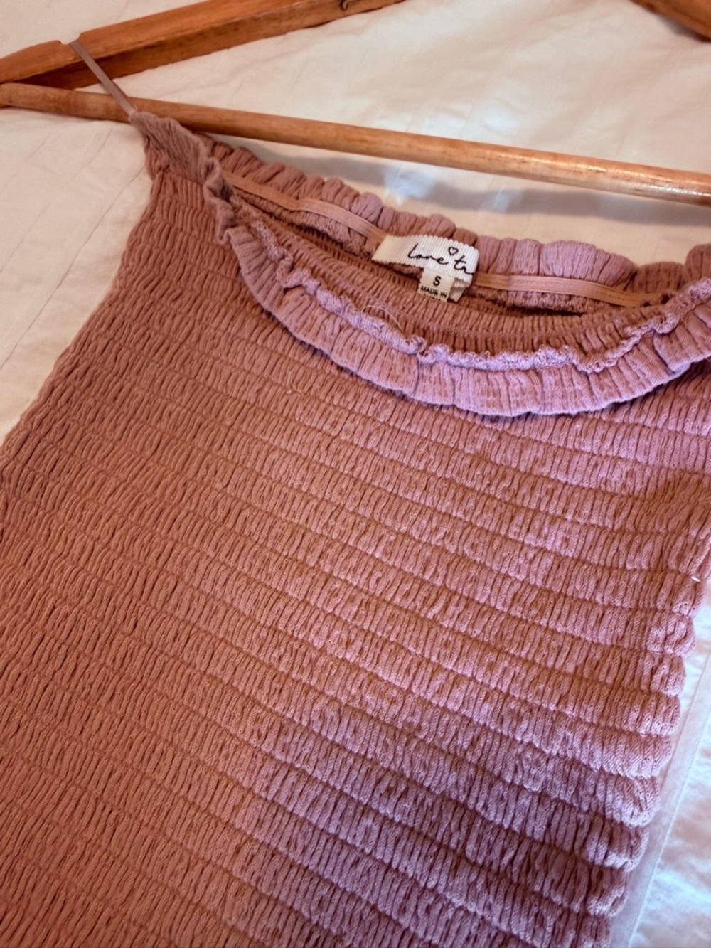 Lilac Tube Top - Picture 3 of 3